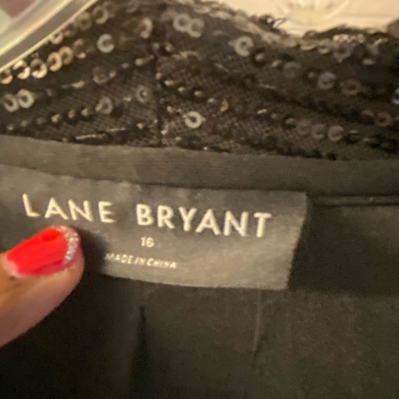 Black sequin duster net - Picture 6 of 9